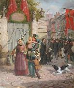 david monies, Soldaternes indtog i Kobenhavn 1849